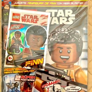 Panini Lego Magazine with Limited Edition Figure Issue No.4 July 2018 IN SPANISH